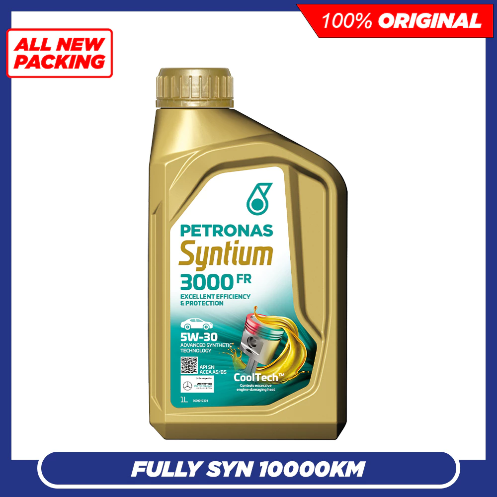 PETRONAS SYNTIUM 3000 FR 5W30 SN A5/B5 Fully Synthetic Engine Oil
